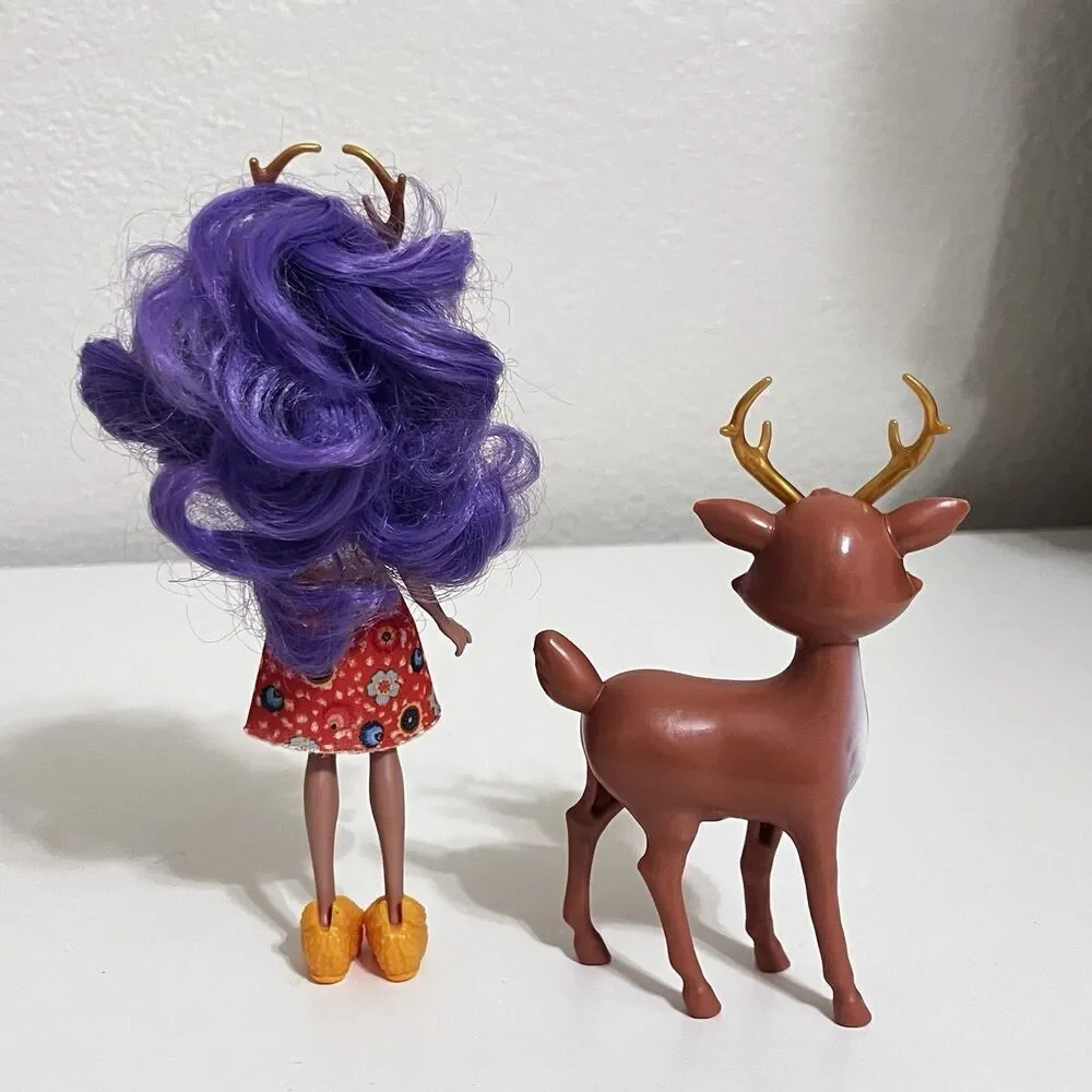 Mattel Enchantimals Dolls Animals Accessories Lot Deer Elephant Owl Bear Bunny